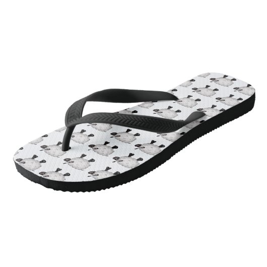 Teenslippers schapen (Schuin)