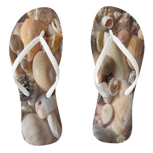 Teenslippers Seashell (Voetbed)