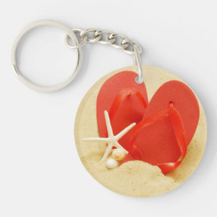 Teenslippers Sleutelhanger