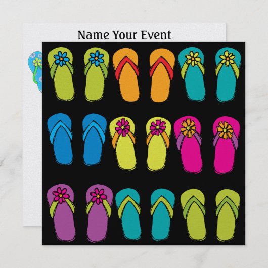 TEENSLIPPERS - SRF KAART (Voorkant / Achterkant)