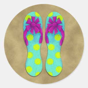 Teenslippers Sticker