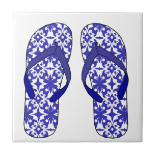 Teenslippers Tegeltje