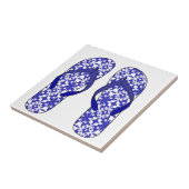 Teenslippers Tegeltje (Zijkant)