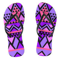Teenslippers van Afrikaanse kleuren