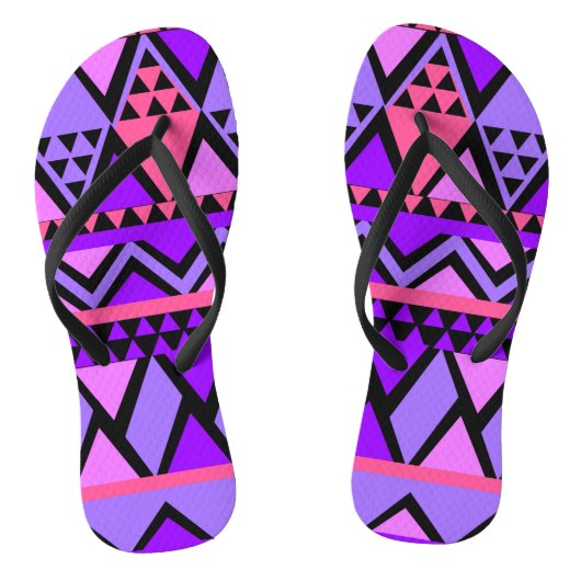 Teenslippers van Afrikaanse kleuren (Voetbed)