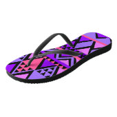 Teenslippers van Afrikaanse kleuren (Schuin)