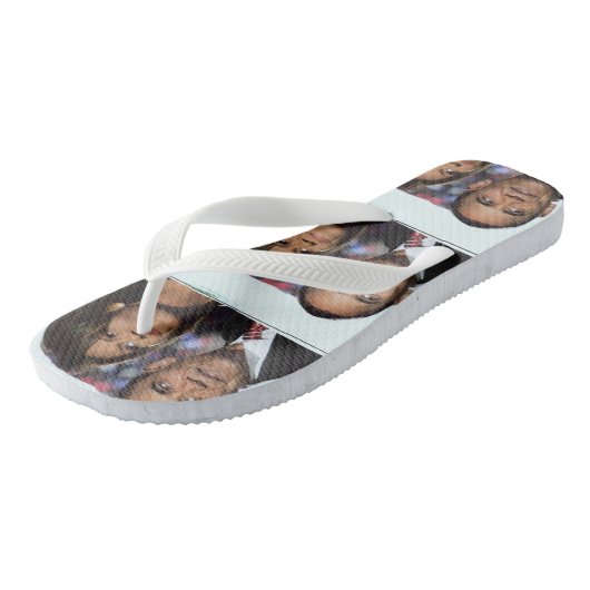 Teenslippers VAN BARACK EN MICHELLE OBAMA (Schuin)