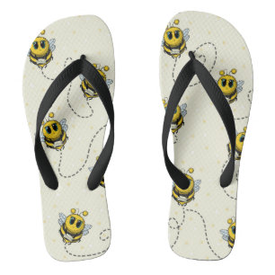 Teenslippers van bijen