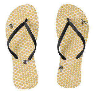 Teenslippers van bijen