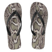 Teenslippers van de Constrictor Faux Boa (Voetbed)