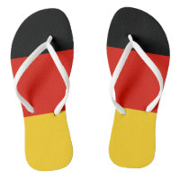 Teenslippers van de Duitse vlag voor mannen en vro