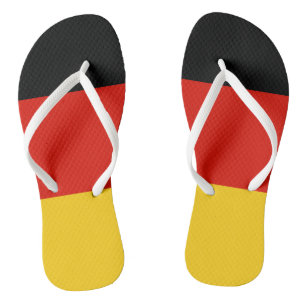 Teenslippers van de Duitse vlag voor mannen en vro