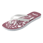 Teenslippers van de Life Quote door Poet Adiela Ak (Schuin)