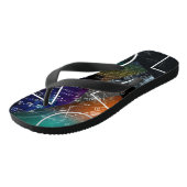 Teenslippers van de wiskundeformule (Schuin)