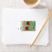 Teenslippers van feestdagen - Labels voor cadeaus (Insitu)