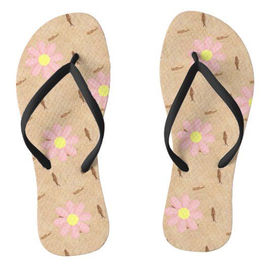 Teenslippers van Floral (Voetbed)