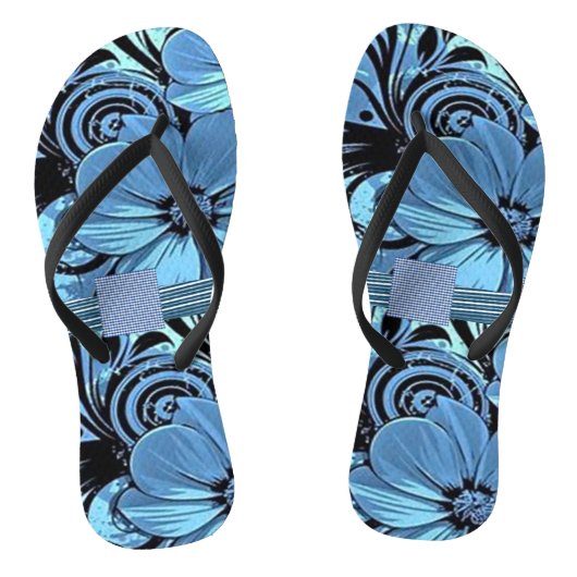 Teenslippers van Floral (Voetbed)