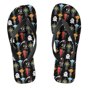 Teenslippers van halloween-partijen