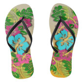 Teenslippers van Hawaiian Luau (Voetbed)