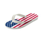 TEENSLIPPERS van het Amerikaanse Vlaggenbedrijf Un (Schuin)