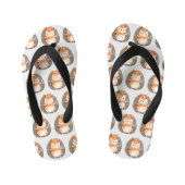 Teenslippers van het Funny Cute Hedegel Kind (Voetbed)