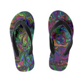 Teenslippers van het Kind van brein (Voetbed)