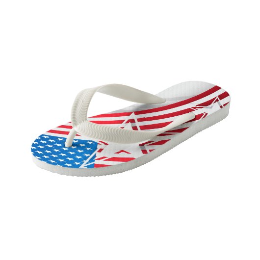 Teenslippers van het Kind van strips (Schuin)