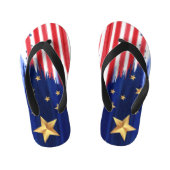 Teenslippers van het Kind van strips (Voetbed)