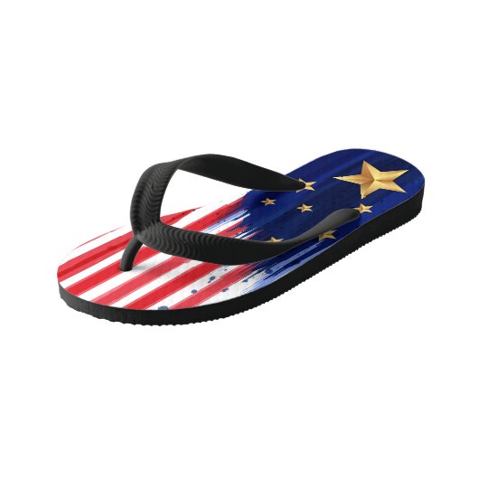 Teenslippers van het Kind van strips (Schuin)