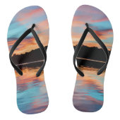 Teenslippers van het meer Sunset (Voetbed)