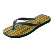 Teenslippers van het oude schoolpleisterpatroon (Schuin)