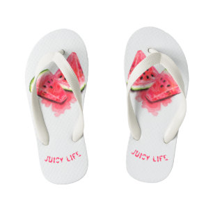 Teenslippers van Kind van zoete juicy Watermeloene