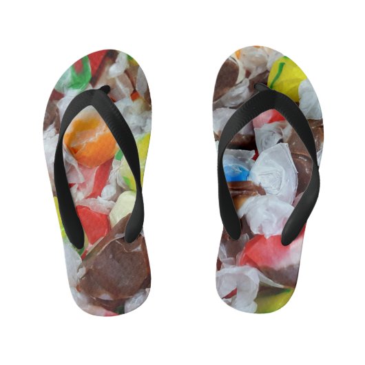 Teenslippers van Kinder Snoep (Voetbed)