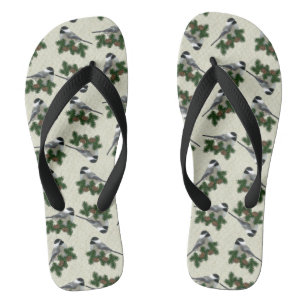 Teenslippers van kippen