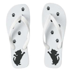 Teenslippers van Kitten Silhouette