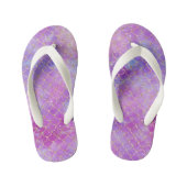 Teenslippers van Mermaid Paars Beach Kind (Voetbed)
