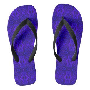Teenslippers van Paarse slangen