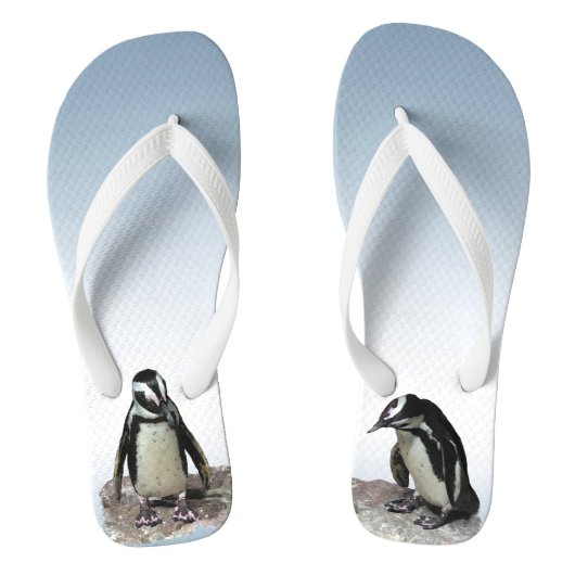 Teenslippers van pinguïn (Voetbed)