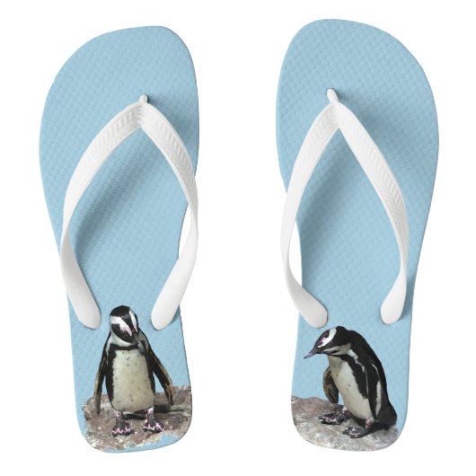 Teenslippers van pinguïn (Voetbed)