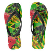 Teenslippers van Rasta Reggae Party (Voetbed)