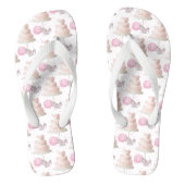 Teenslippers voor bruiloft (Voetbed)