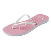 Teenslippers voor de Bridal Party, Bachelorette (Schuin)