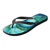 Teenslippers voor de Waterverf van vissoorten in d (Schuin)