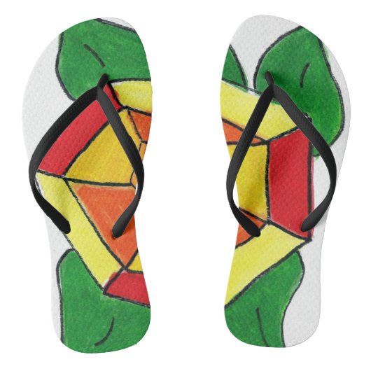 Teenslippers voor de zomer (Voetbed)