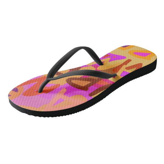 Teenslippers voor feestdagen in de zomer (Schuin)