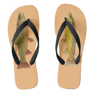 Teenslippers voor forel