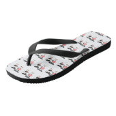 Teenslippers voor gekke Koe (Schuin)