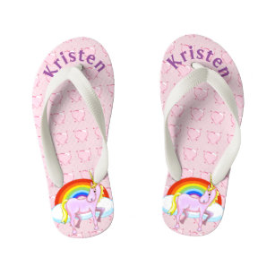 regenboog slippers