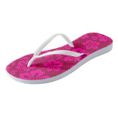 teenslippers voor Hawaiiaanse bloemen (Schuin)