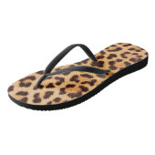 Teenslippers voor het afdrukken van luipaarden (Schuin)
